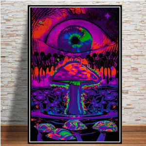 Psychedelic Canvas Posters